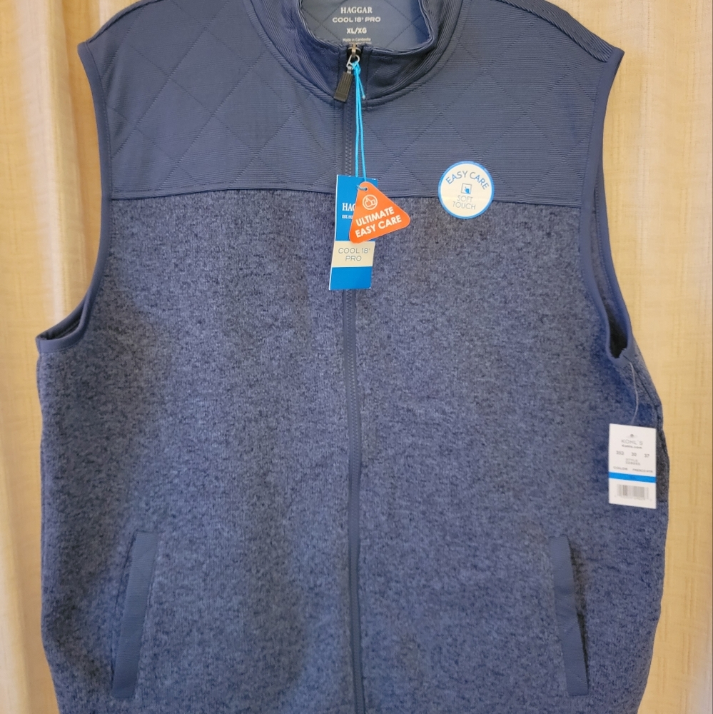 COPY - Haggar easy care Vest, size XL